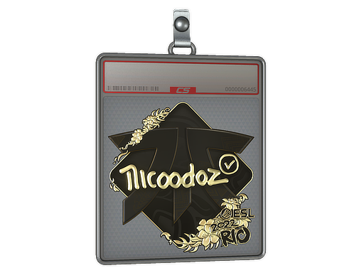 Sticker Slab | nicoodoz (Gold) | Rio 2022