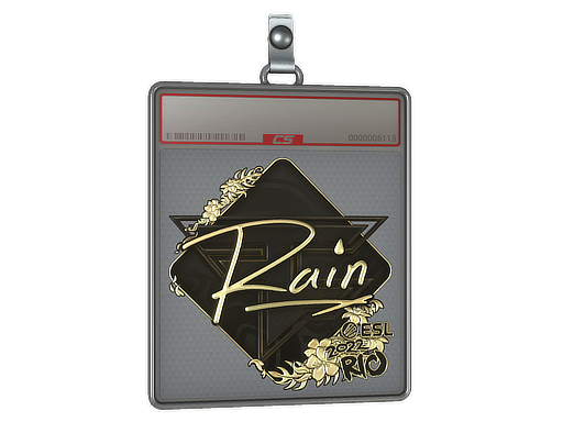 Sticker Slab | rain (Gold) | Rio 2022