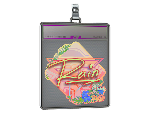 Sticker Slab | rain (Holo) | Rio 2022