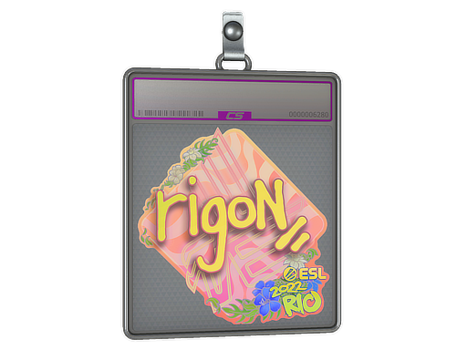 Sticker Slab | rigoN (Holo) | Rio 2022