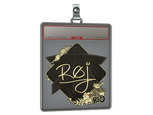 Sticker Slab | roeJ (Gold) | Rio 2022