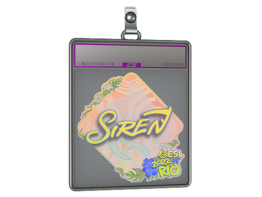 Sticker Slab | S1ren (Holo) | Rio 2022