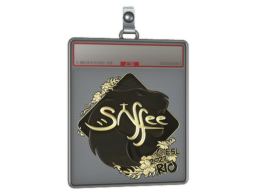 Sticker Slab | saffee (Gold) | Rio 2022