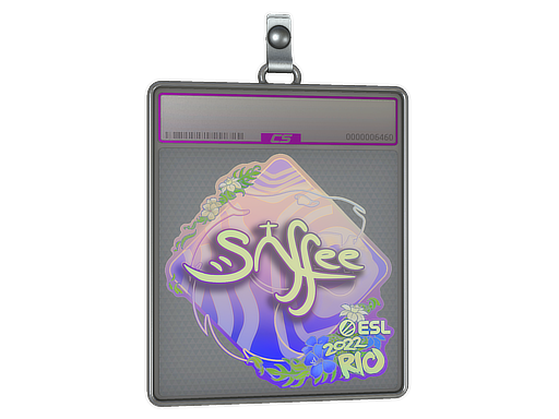 Sticker Slab | saffee (Holo) | Rio 2022