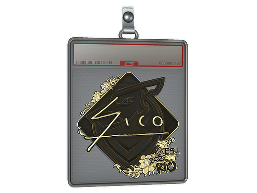 Sticker Slab | Sico (Gold) | Rio 2022