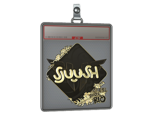 Sticker Slab | sjuush (Gold) | Rio 2022