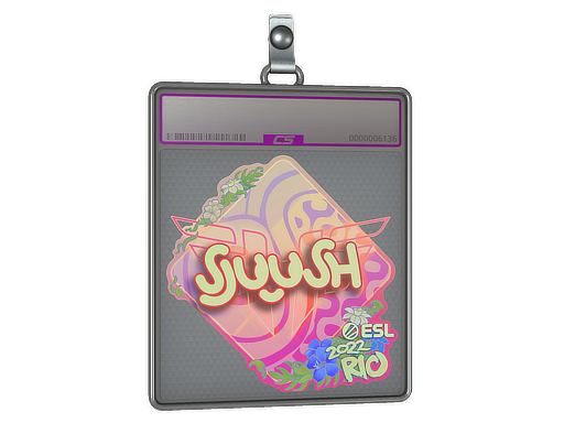 Sticker Slab | sjuush (Holo) | Rio 2022