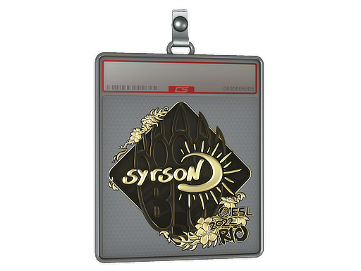 Sticker Slab | syrsoN (Gold) | Rio 2022