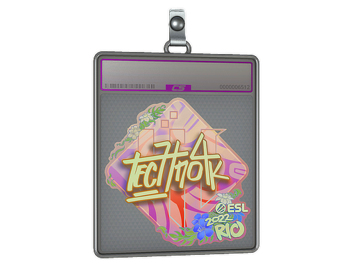 Sticker Slab | Techno4K (Holo) | Rio 2022