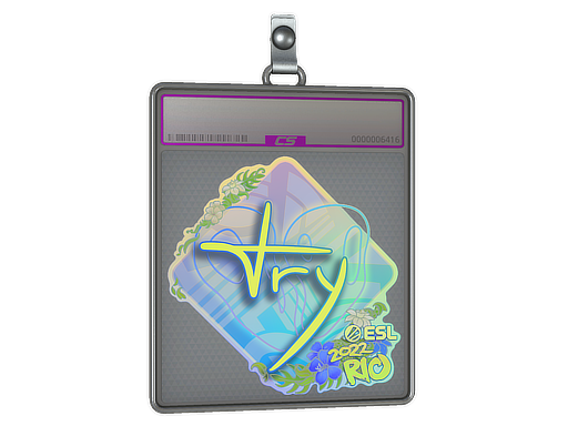 Sticker Slab | TRY (Holo) | Rio 2022