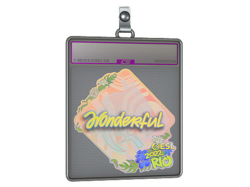 Sticker Slab | w0nderful (Holo) | Rio 2022