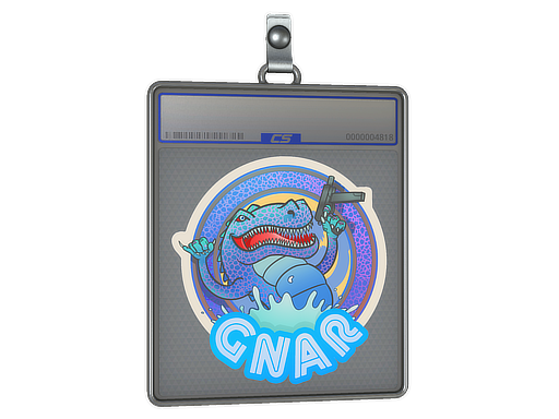 Sticker Slab | Blue Gnar
