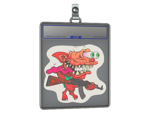 Sticker Slab | Red Shark Shooter