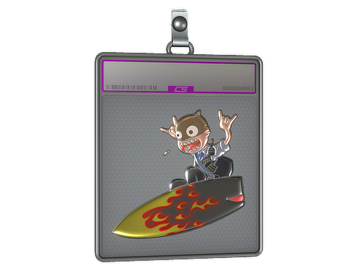 Sticker Slab | Blaze Surf K (Foil)