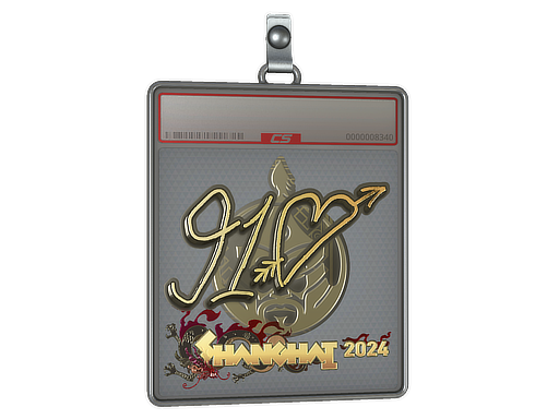 Sticker Slab | 910 (Gold) | Shanghai 2024
