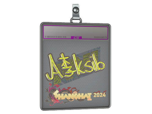Sticker Slab | Aleksib (Holo) | Shanghai 2024