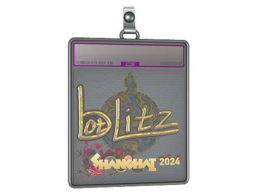 Sticker Slab | bLitz (Holo) | Shanghai 2024