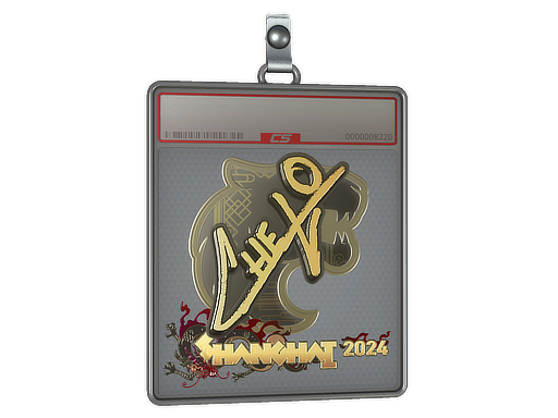Sticker Slab | chelo (Gold) | Shanghai 2024