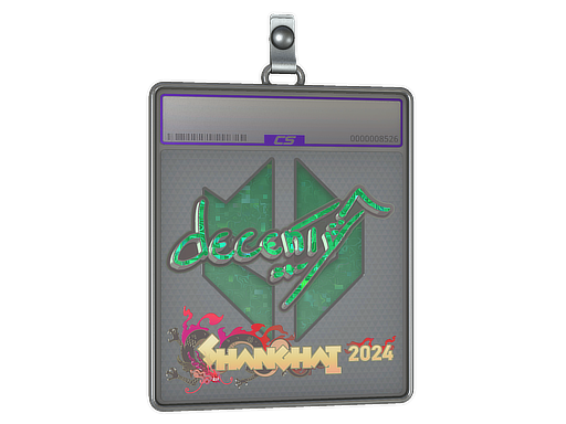 Sticker Slab | decenty (Glitter) | Shanghai 2024