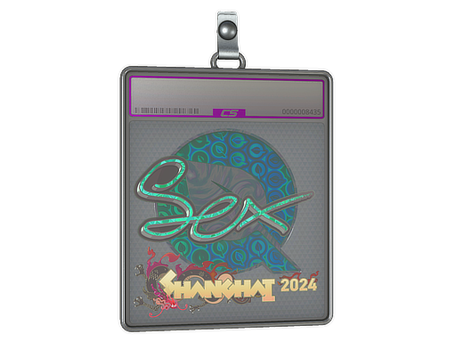 Sticker Slab | dexter (Holo) | Shanghai 2024