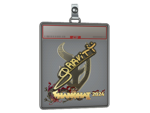 Sticker Slab | Graviti (Gold) | Shanghai 2024