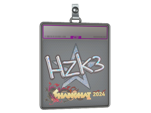 Sticker Slab | hallzerk (Holo) | Shanghai 2024
