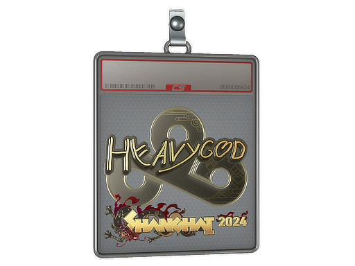Sticker Slab | Heavygod (Gold) | Shanghai 2024