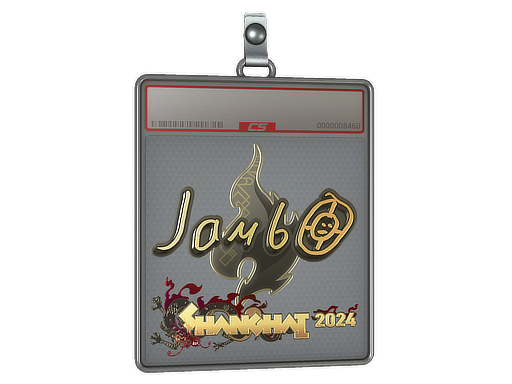 Sticker Slab | jambo (Gold) | Shanghai 2024