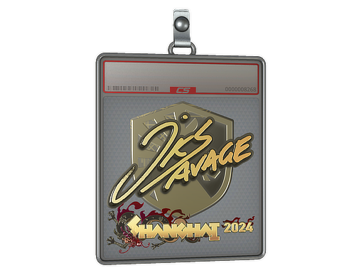 Sticker Slab | jks (Gold) | Shanghai 2024