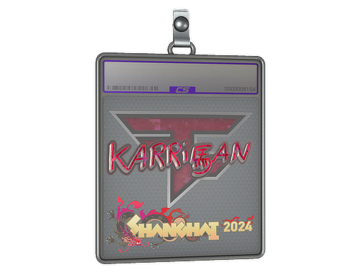 Sticker Slab | karrigan (Glitter) | Shanghai 2024