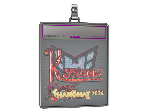 Sticker Slab | kyxsan (Holo) | Shanghai 2024