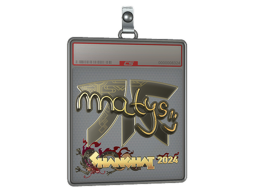 Sticker Slab | MATYS (Gold) | Shanghai 2024