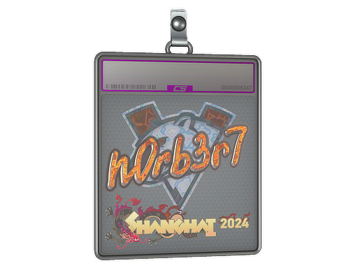 Sticker Slab | n0rb3r7 (Holo) | Shanghai 2024