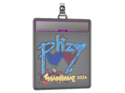 Sticker Slab | phzy (Holo) | Shanghai 2024