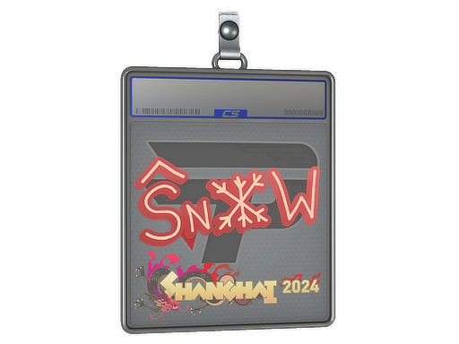 Sticker Slab | snow | Shanghai 2024