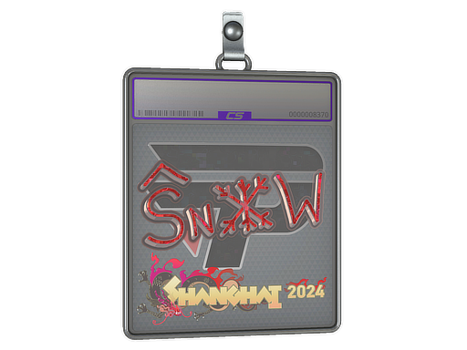 Sticker Slab | snow (Glitter) | Shanghai 2024