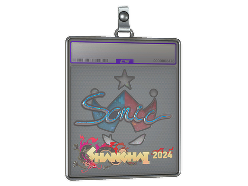 Sticker Slab | Sonic (Glitter) | Shanghai 2024