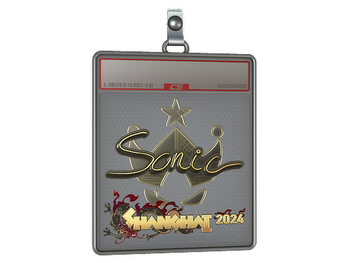 Sticker Slab | Sonic (Gold) | Shanghai 2024