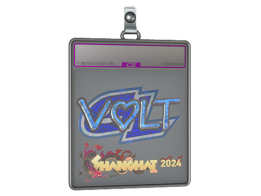 Sticker Slab | volt (Holo) | Shanghai 2024