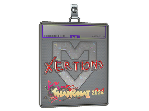 Sticker Slab | xertioN (Glitter) | Shanghai 2024