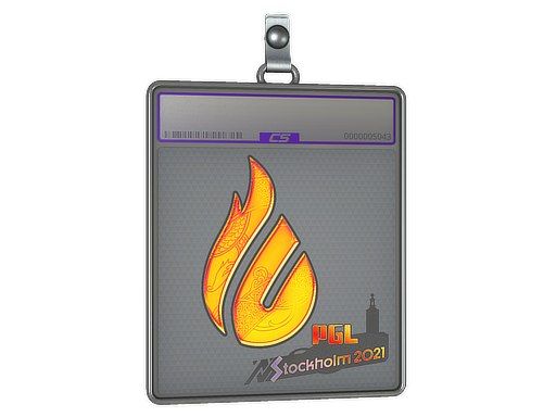 Sticker Slab | Copenhagen Flames (Holo) | Stockholm 2021