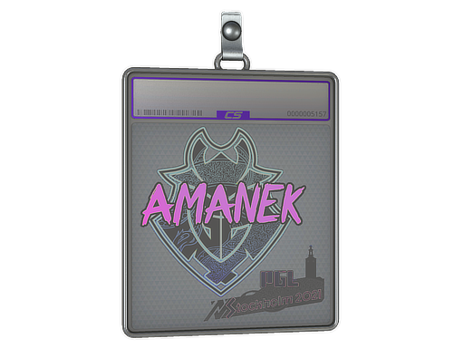 Sticker Slab | AMANEK (Holo) | Stockholm 2021