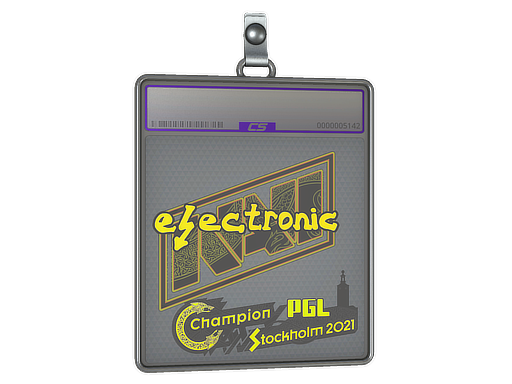 Sticker Slab | electroNic (Holo) | Stockholm 2021