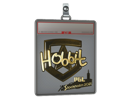Sticker Slab | HObbit (Gold) | Stockholm 2021