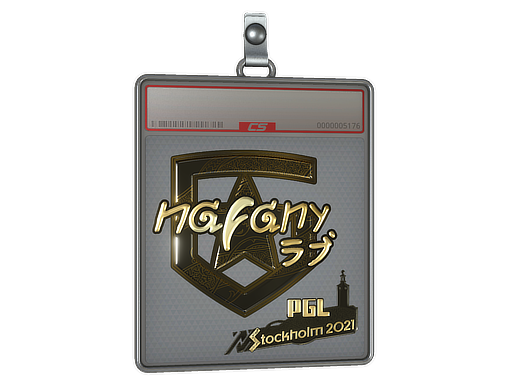 Sticker Slab | nafany (Gold) | Stockholm 2021
