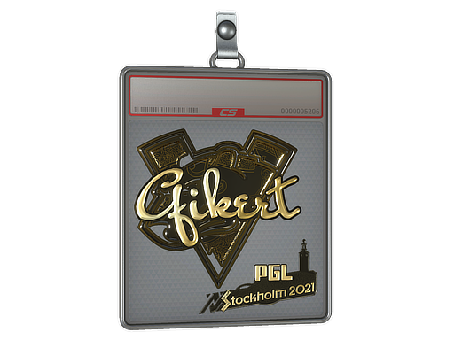 Sticker Slab | Qikert (Gold) | Stockholm 2021