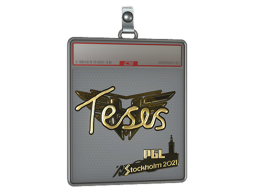Sticker Slab | TeSeS (Gold) | Stockholm 2021