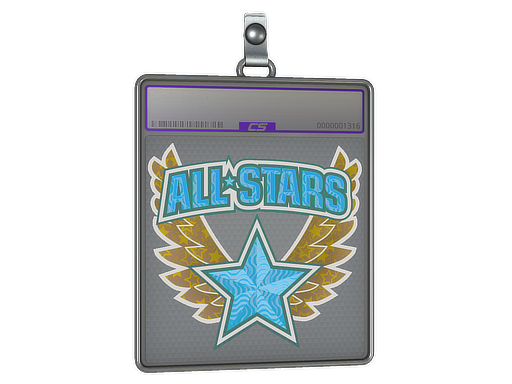 Sticker Slab | All-Stars Blue (Holo)