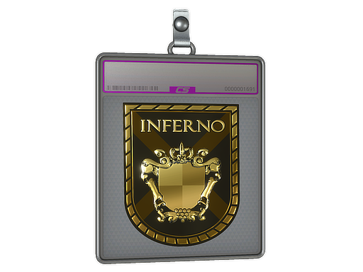 Sticker Slab | Inferno (Gold)
