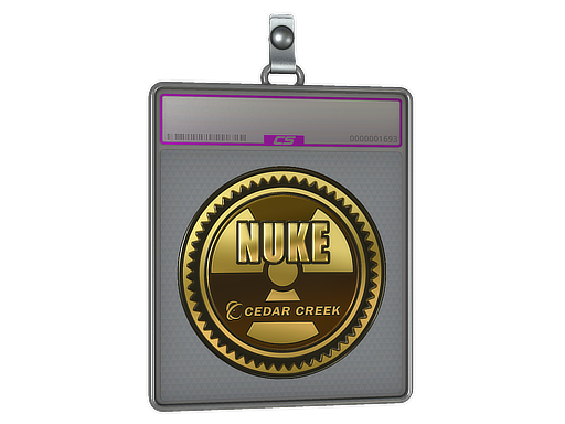 Sticker Slab | Nuke (Gold)